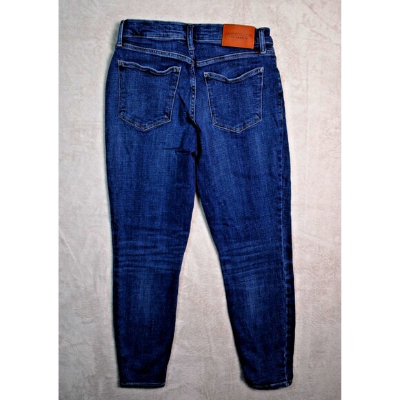 Lucky Brand Jeans Women's Size 8/29 Dark Wash Mid-Rise Ava Skinny Ankle EUC - Picture 3 of 7